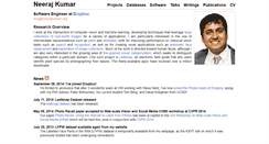 Desktop Screenshot of neerajkumar.org